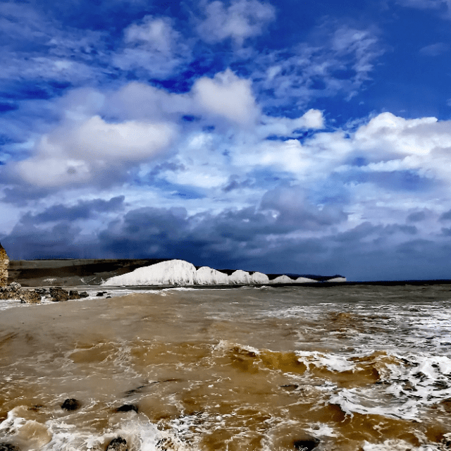 water next to the ocean
